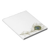 Peacock Feather Notitieblok (Schuin)