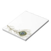 Peacock Feather Notitieblok (Gedraaid)