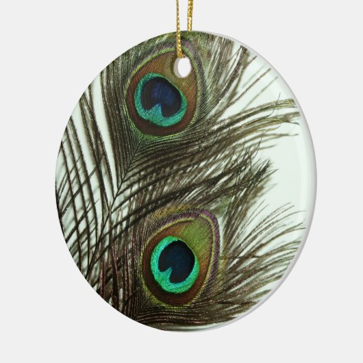 Peacock Feather Ornament (Links)