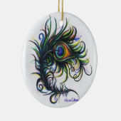 Peacock Feather Ornament (Rechts)