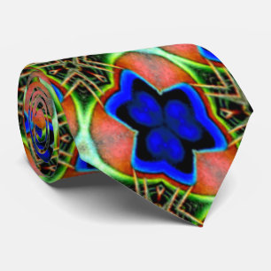 Peacock Feather patronen Stropdas