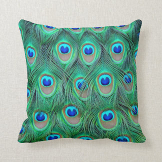 Peacock Feather Pillow Kussen