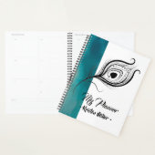 Peacock Feather Planner (Display)