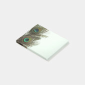 Peacock Feather Post-it Notes (Schuin)