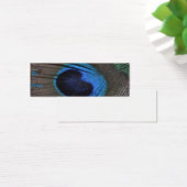 Peacock Feather Profile Card Mini Visitekaartjes (Bureau)