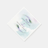 Peacock Feather Servet (Hoek)