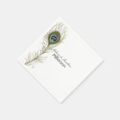 Peacock Feather Servetten (Hoek)
