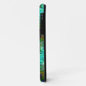 Peacock Feather Swirl Pattern iPhone 5 Hoesje (Achterkant/links)