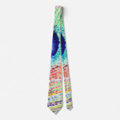 Peacock Feather T Stropdas (Voorkant)