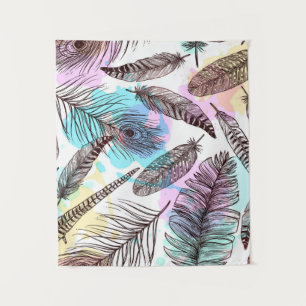 Peacock Feather Wandkleed