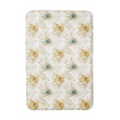 PEACOCK FEATHER WHITH BATH MAT (Voorkant Verticaal)