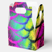 Peacock Feathers 1 Bedankdoosjes (Geopend)