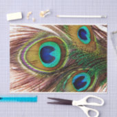Peacock Feathers 4 Weefselpapier Tissuepapier (Craft)