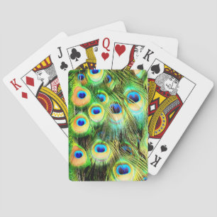 Peacock Feathers-afspeelkaarten Speelkaarten