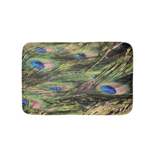 Peacock Feathers badmat