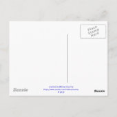 Peacock Feathers Briefkaart (Achterkant)