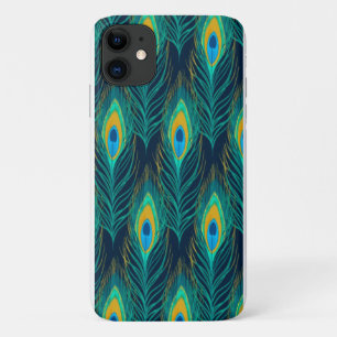 Peacock Feathers iPhone 11 Hoesje