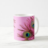 Peacock Feathers Coffee Mok (Voorkant rechts)