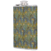 Peacock Feathers Coördinaten Heupfles (Links)