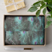  Peacock Feathers foto Tissuepapier (Geschenk)