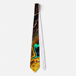 Peacock Feathers Fractal 1 Stropdas
