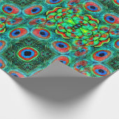 Peacock Feathers Galore... Cadeaupapier (Hoek)