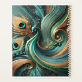 Peacock Feathers in Abstract Flow Planner (Dos)