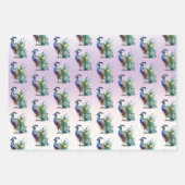 Peacock Feathers Inpakpapier Vel (Voorkant)