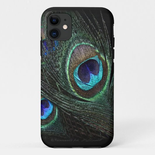 Peacock Feathers iPhone5 Coque universel (Dos)