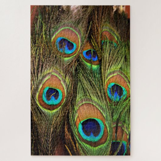 Peacock Feathers Jigsaw Puzzle (Vertical)