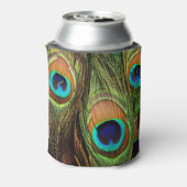 Peacock Feathers Koelbox Blikjeskoeler (Blikje Achterkant)