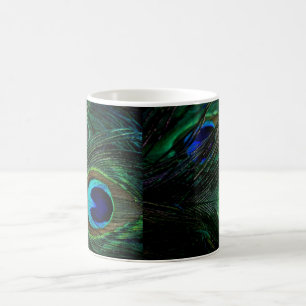 Peacock Feathers Koffiemok