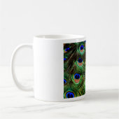 Peacock Feathers Koffiemok (Links)
