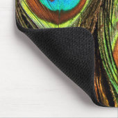 Peacock Feathers Mousepad Muismat (Hoek)