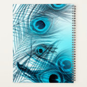 Peacock Feathers Planner (Achterkant)