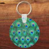 Peacock Feathers Sleutelhanger (Voorkant)
