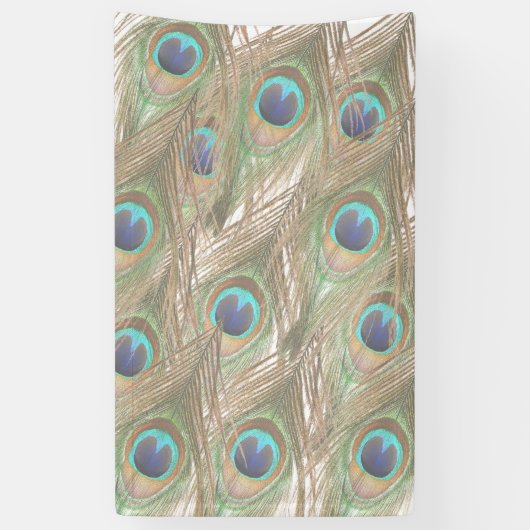 Peacock Feathers Spandoek (Verticaal)