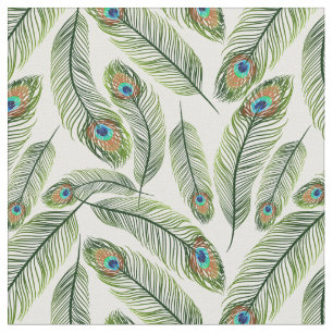 Peacock Feathers Stof