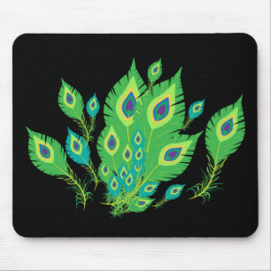 Peacock Feathers Vogels in pacock NATUUR Muismat