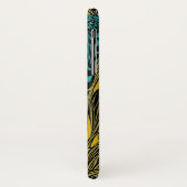 Peacock Fine Art Bird Nouveau Case-Mate iPhone Case (Achterkant/links)