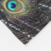 PEACOCK FLEECE DEKEN (Hoek)
