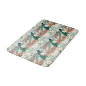 Peacock Floral Badmat (Gekanteld)