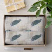 Peacock French Ephemera Tissue Paper Tissuepapier (Geschenk)