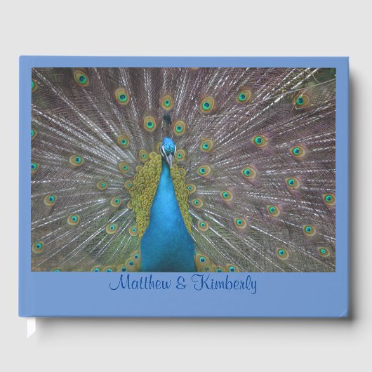 Peacock Gastenboek (Voorkant)