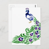 Peacock Gifts Briefkaart (Voorkant / Achterkant)