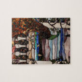 Peacock Glas in lood Puzzle Legpuzzel (Horizontaal)