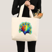 Peacock Grote Tote Bag (Voorkant (product))