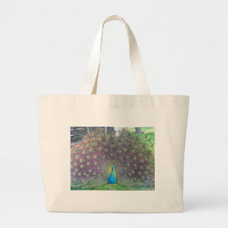 Peacock Grote Tote Bag