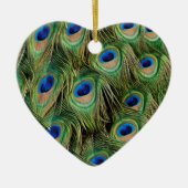Peacock Heart Ornament (Voorkant)