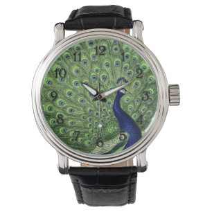  Peacock Horloge